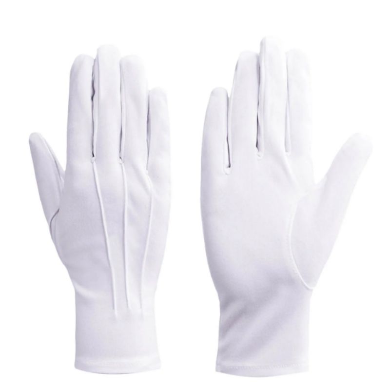 White Cotton Gloves for Men Fo - مراجعة Formal Wear Gloves Men وسعره