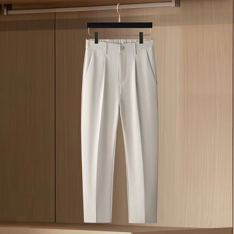 Men's Slim Fit Formal Suit Pan - مراجعة Men Formal Wear Summer وسعره