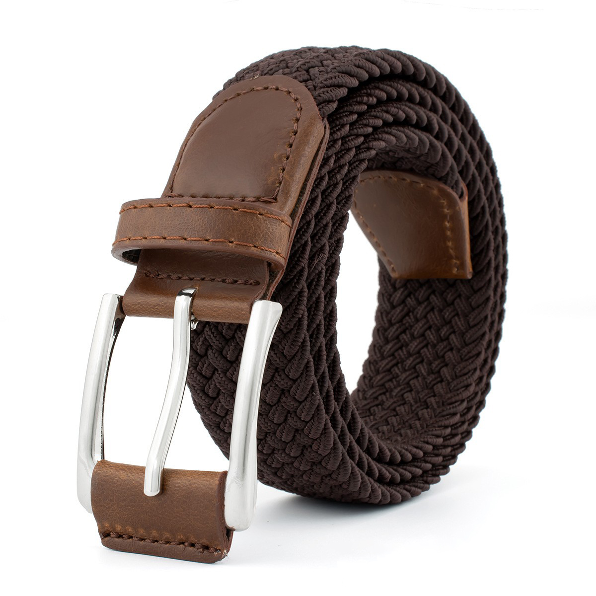 1Pcs New Luxury Men's Elastic  - مراجعة Men'S Formal Wear Belt وسعره