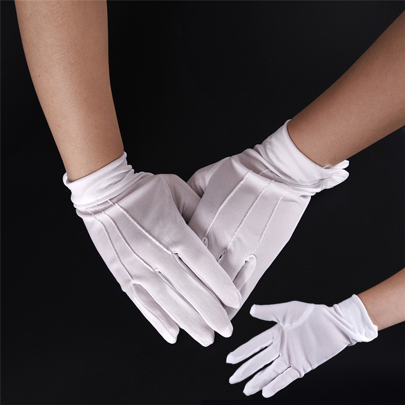 Fashion Design 1Pair White For - مراجعة Formal Wear Gloves Men وسعره