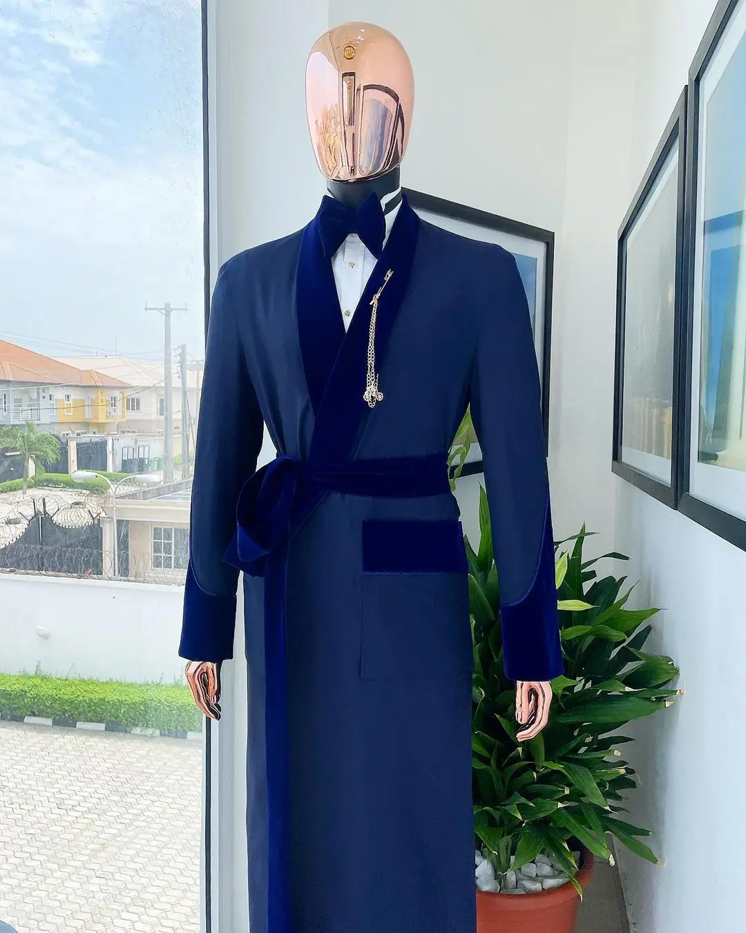Tailor Made Royal Blue Men Sui - مراجعة Men'S Formal Wear Belt وسعره