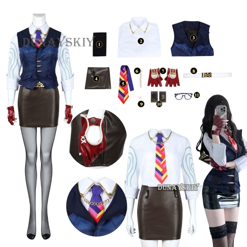 Anime Game Valorant Chamber Co - مراجعة Men Formal Wear Vest وسعره